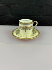 Aynsley Henley Espresso Coffee Cup / Can and Saucer Set