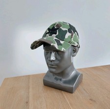 Adidas Mens Trefoil Camouflage Camo Baseball Cap Hat Sports / One Size / Green