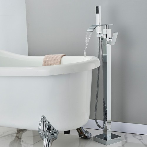 Chrom waterfall freestanding - waterfall,