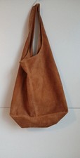 Borse In Pelle Light Tan Suede
