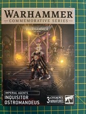 Games Workshop Warhammer 40k Inquisitor Ostromandeus Commemorative Series