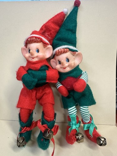 Vintage christmas pixie elf - vintage,