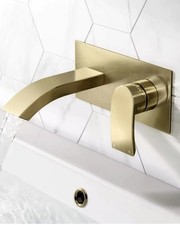 Brushed Brass Wall-Mounted