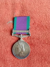 C.S. Medal with clasp South Arabia. To RM. 20388. D.J. Daniels. Cpl. R.M.