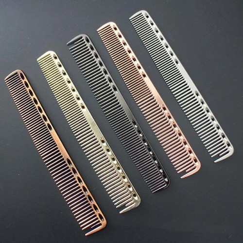 Aluminum hair cutting comb - hair,