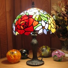 Rose Flower Genuine Stained