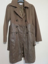 Gharani Strok  Coat Size Large Brown