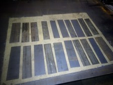 5kg of Mixed 3mm & 4mm Mild Steel Sheet Plate Offcuts. Weld Practice Material