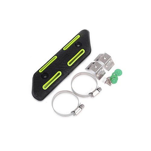 Exhaust guard black - –, black/carbon