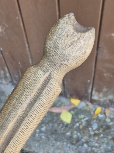Antique fishtail tennis racket - antique,