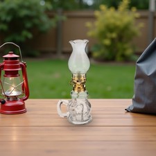 2 Pcs Vintage Oil Lamps