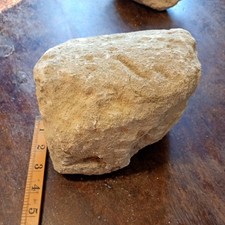 Medieval Carved Stone door archway mullion piece Fragment 13th/ 14th century 