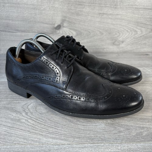 Clarks smart shoes mens black - mens,