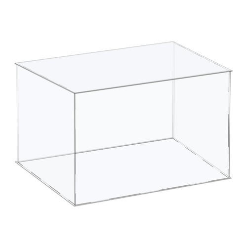 Transparent acrylic display - transparent,