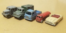 Lesney Cars: Tanker, Packard, Morris J2 Pick Up, Austin Radio Truck, Scammel 6x6