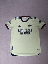 Player Issue Arsenal Away Shirt 2021/22 Adidas Men's L - Worn With Defects 