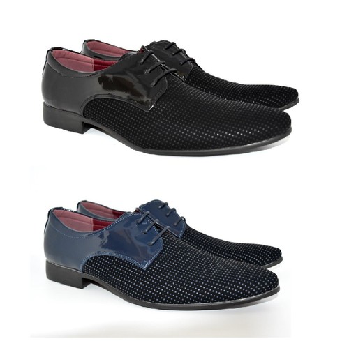 Mens patent shiny lace - mens,