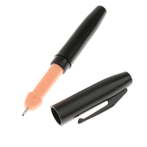 Novelty willy pecker penis pen - willy,