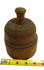 Antique Wood Butter Mold