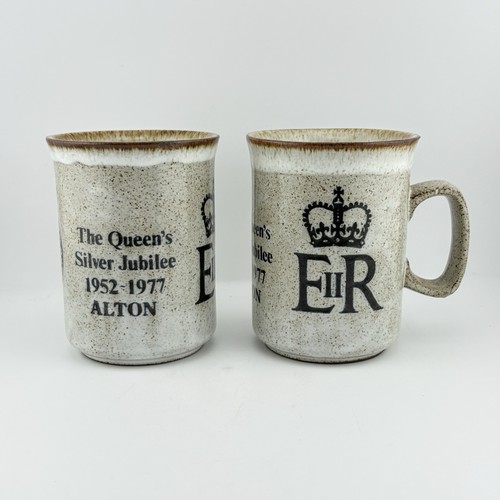 Pair vintage dunoon ceramics - pair,