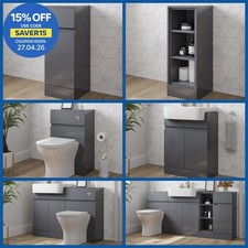 Bathroom Vanity Toilet Storage