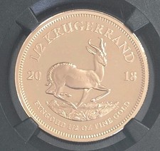 2018 South Africa Gold 1/2 oz