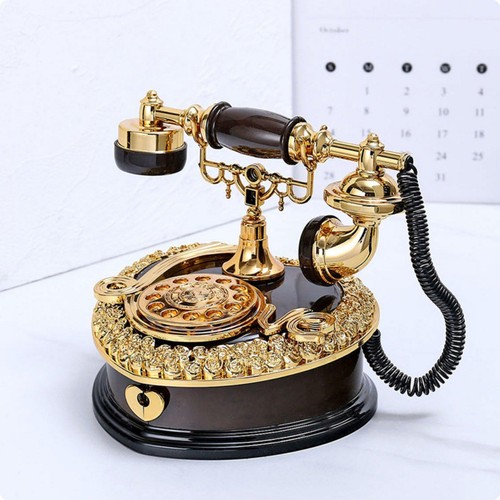 Vintage rotary phone musical - vintage,