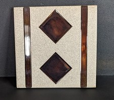 Vintage Tiles By Pilkington's Tiles." Grey Steel Artwork". 6x6 Inch Floor/ Wall