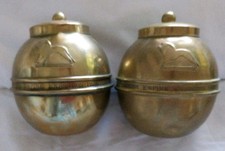 2  1924 Cremmerative Liptons Tea Caddies
