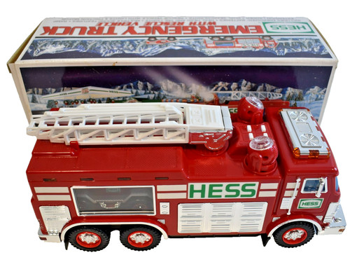 Hess 2005 emergency truck with - hess,