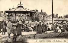 The bandstand clacton sea - the,