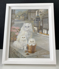 Elegant Beauty White Cats