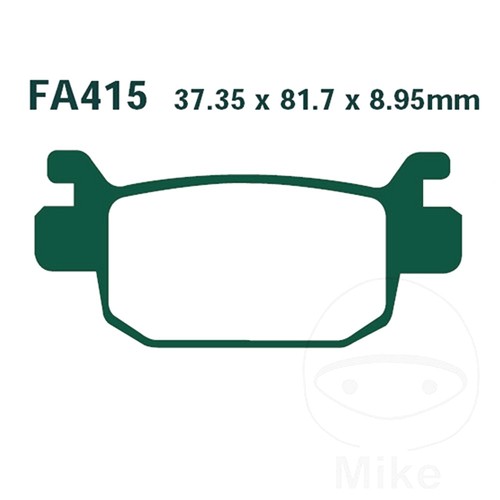 Ebc brake pads - brake, sintered