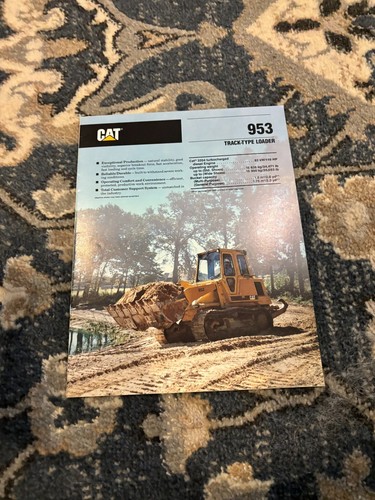 Caterpillar cat 953 crawler - caterpillar,