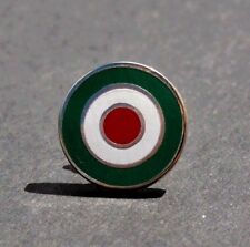 ITALIAN FLAG VESPA LAMBRETTA MOD ROUNDEL SCOOTER MEMORABILIA LAPEL PIN BADGE M36