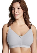 Royce Fearne Pebble Grey Front Closure Comfort Bra