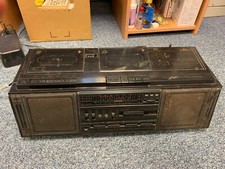 80s Saisho T730 BoomBox Ghetto Blaster SW/LW/MW/FM Radio 5 Band EQ AUX IN/OUT
