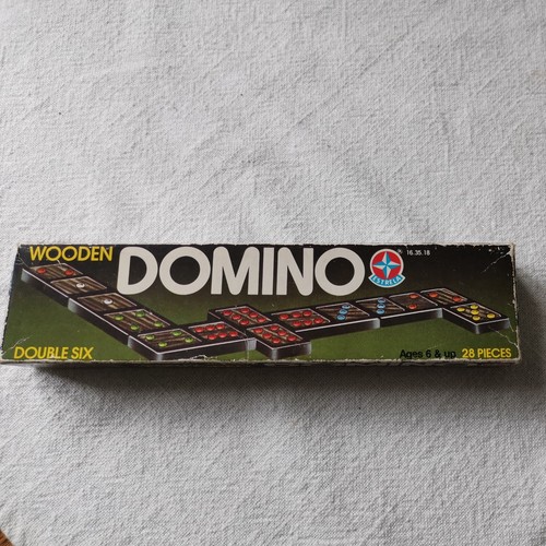 Estrela wooden domino set - estrela,