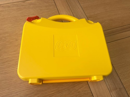 Lego storage box yellow - storage,