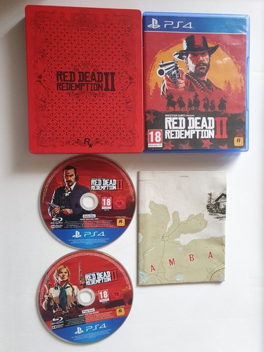 Red dead redemption sony - red,