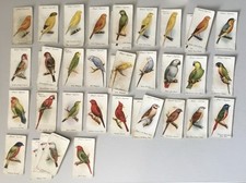Cigarette Cards - 30 ‘Aviary and Cage Birds’ 