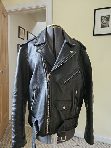 Rocker styleleather motorcycle