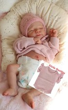 50cm Reborn Baby Dolls Vinyl Silicone Realistic Handmade Newborn Doll Xmas Gift