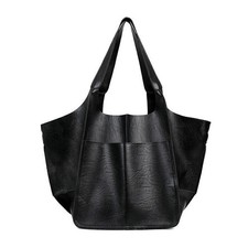 Oversized Women Soft Leather