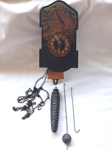 Small vintage pendulette black - vintage,