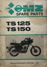 MZ TS 125 / TS 150 - ORIGINAL 1983 SPARE PARTS BOOK