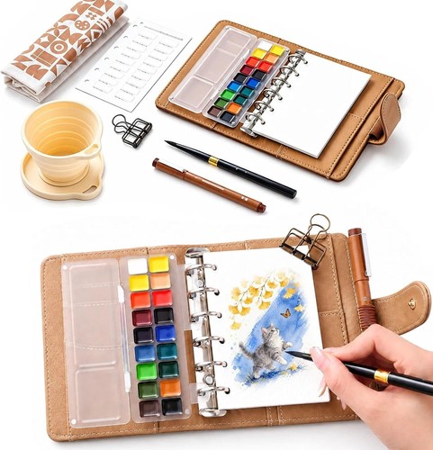 Travel watercolour set - travel, 18
