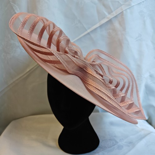 Dusky pink big bow wide - big,
