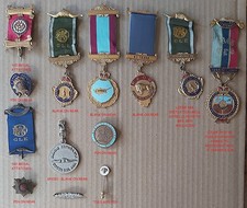 12 Buffaloes (ROAB) Medals from Various years & Lodges - Some Named