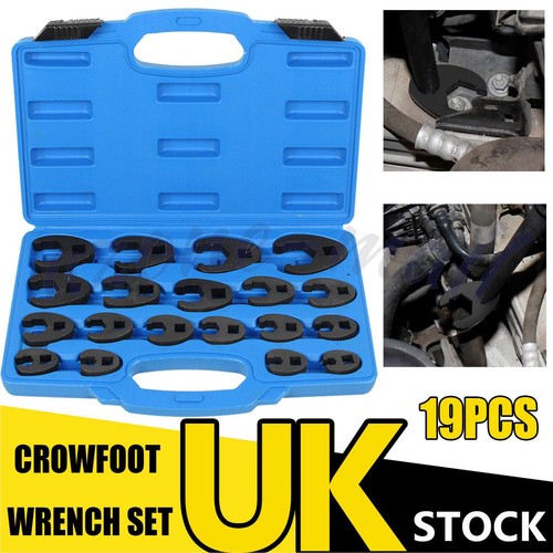 19x crowfoot wrench set - 19x,